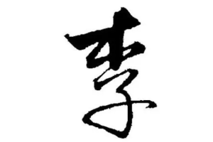 李字硬筆書法