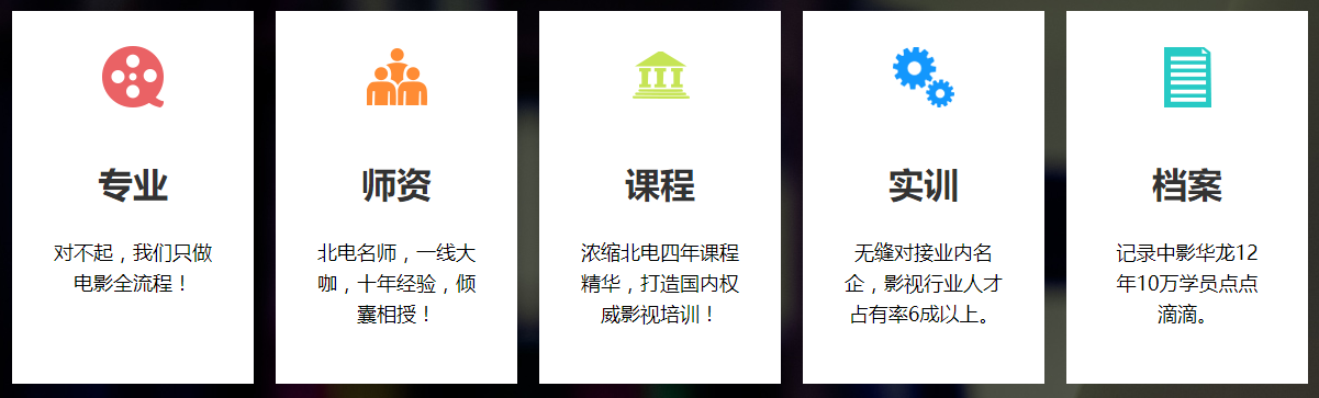 中影華龍教育加盟優勢 中影華龍教育加盟優勢