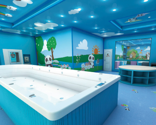 搗蛋熊貓嬰兒游泳館