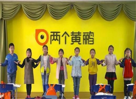 兩個黃鸝教育少兒口才加盟